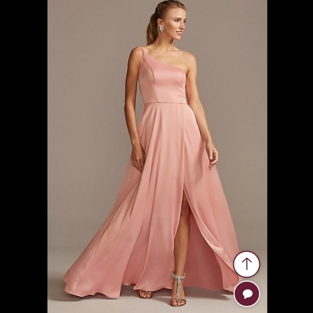 Pink/Ballet David’s Bridal Bridesmaid/Formal Dress
